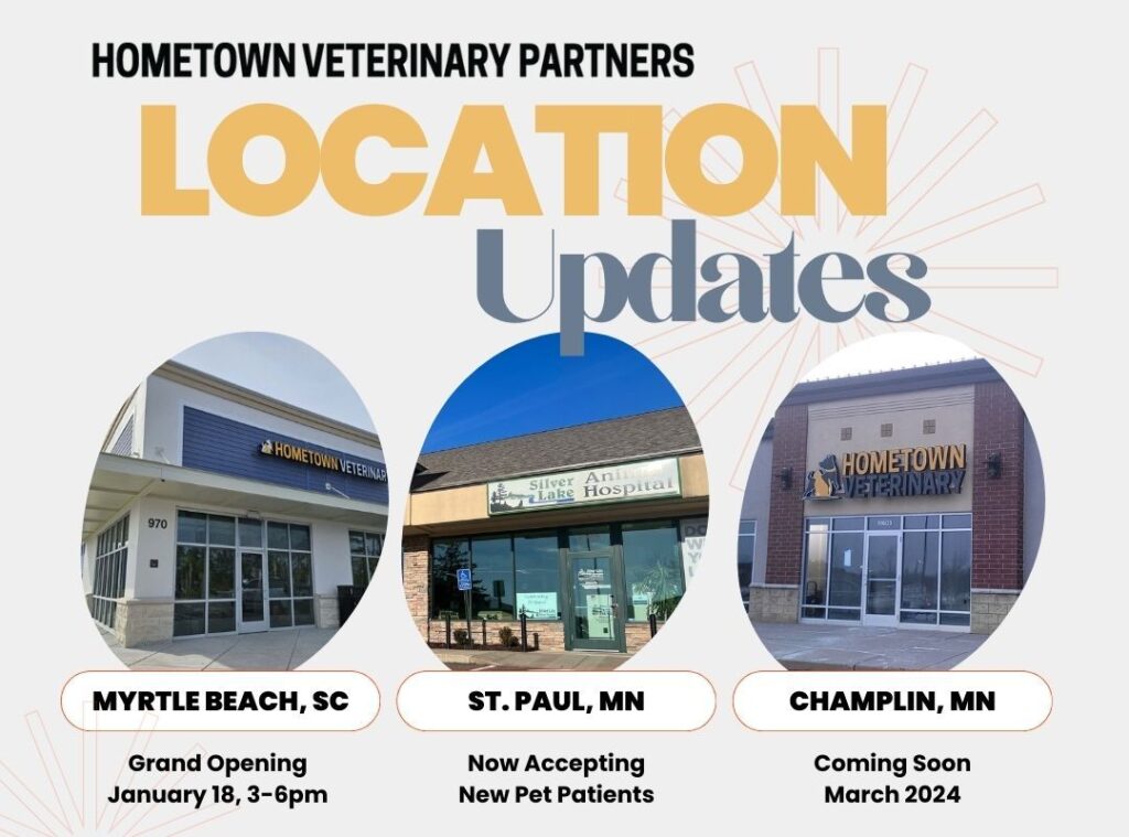 Hometown Vet Partners Location Update