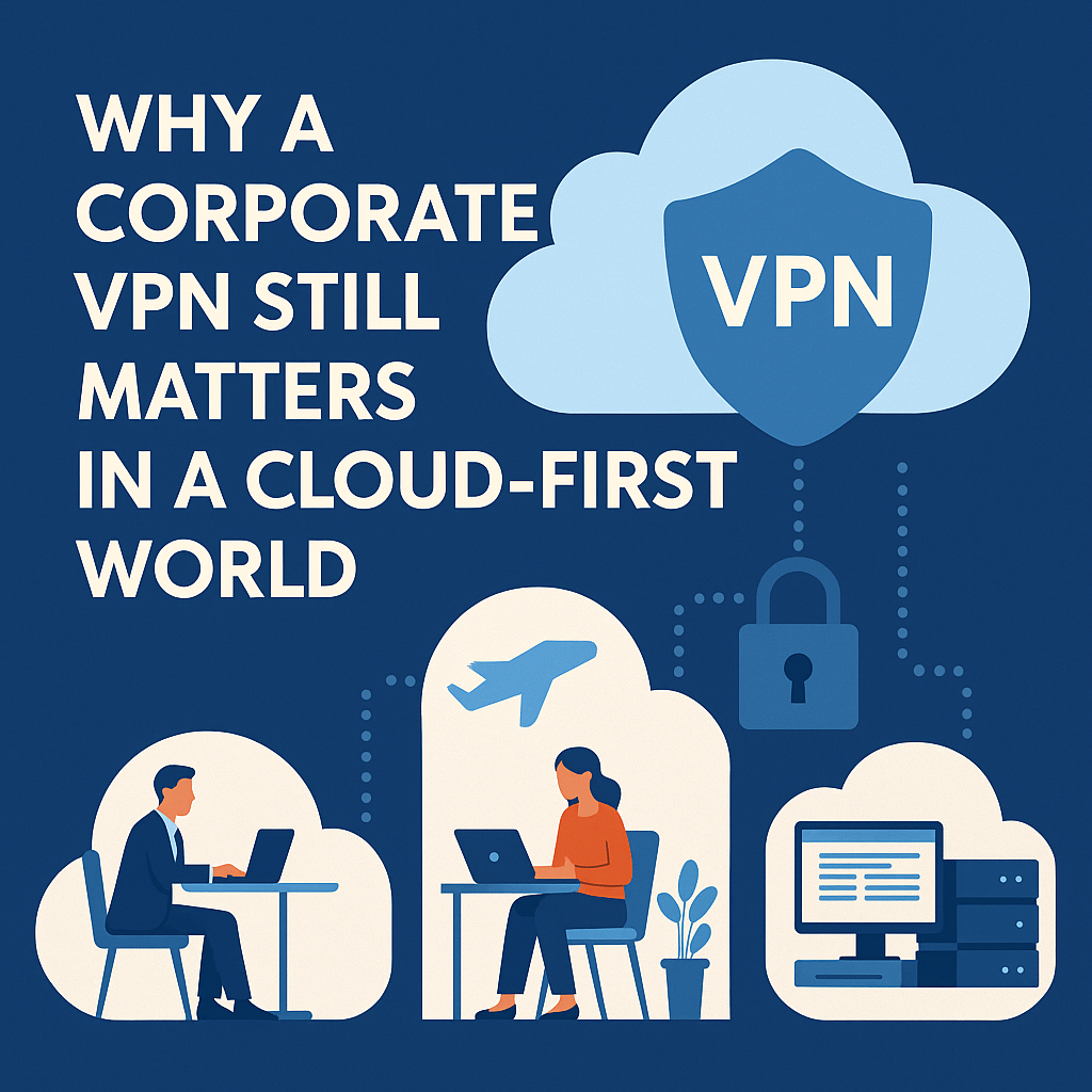 Blue photo about VPNs